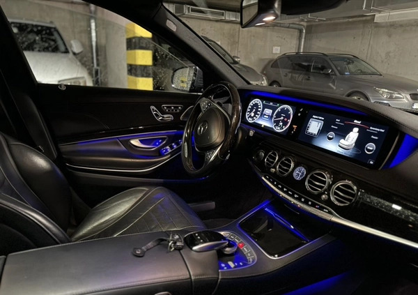 Mercedes-Benz Klasa S cena 164697 przebieg: 225000, rok produkcji 2016 z Kielce małe 497